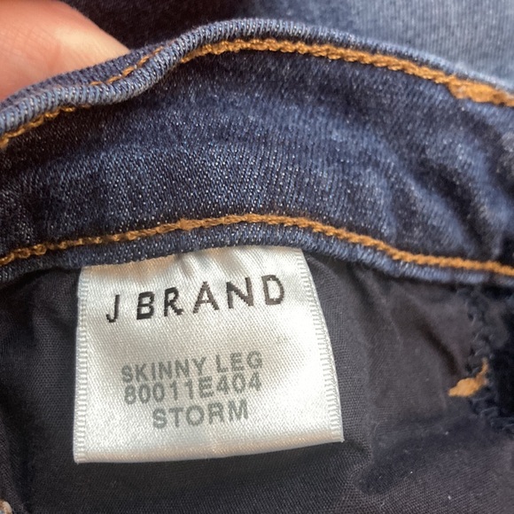 RARE Anthro “J Brand” Skinny Jeans Storm 29 - Picture 9 of 16